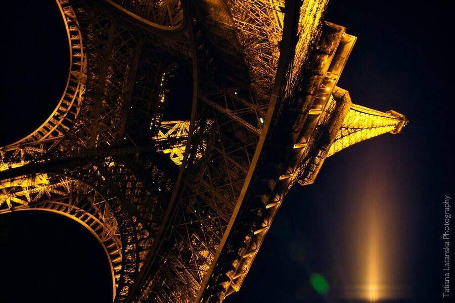 Ночной Париж. Фото Татьяны Латанской.